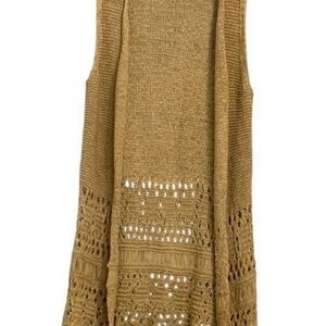 Chic Crochet Knit Vest